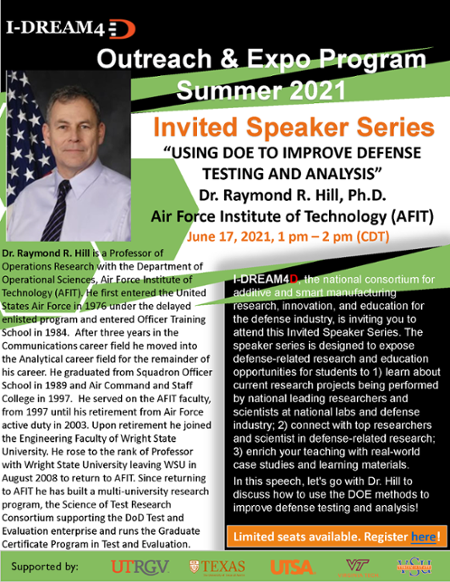 Guest Speaker Raymond Hill Flyer